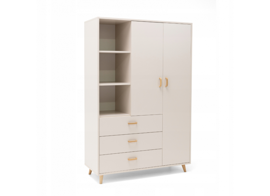 Nowoczesna garderoba z szufladami Eros na wymiar