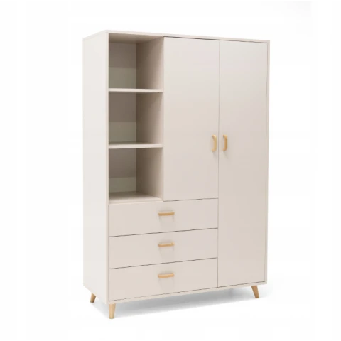 Nowoczesna garderoba z szufladami Eros na wymiar