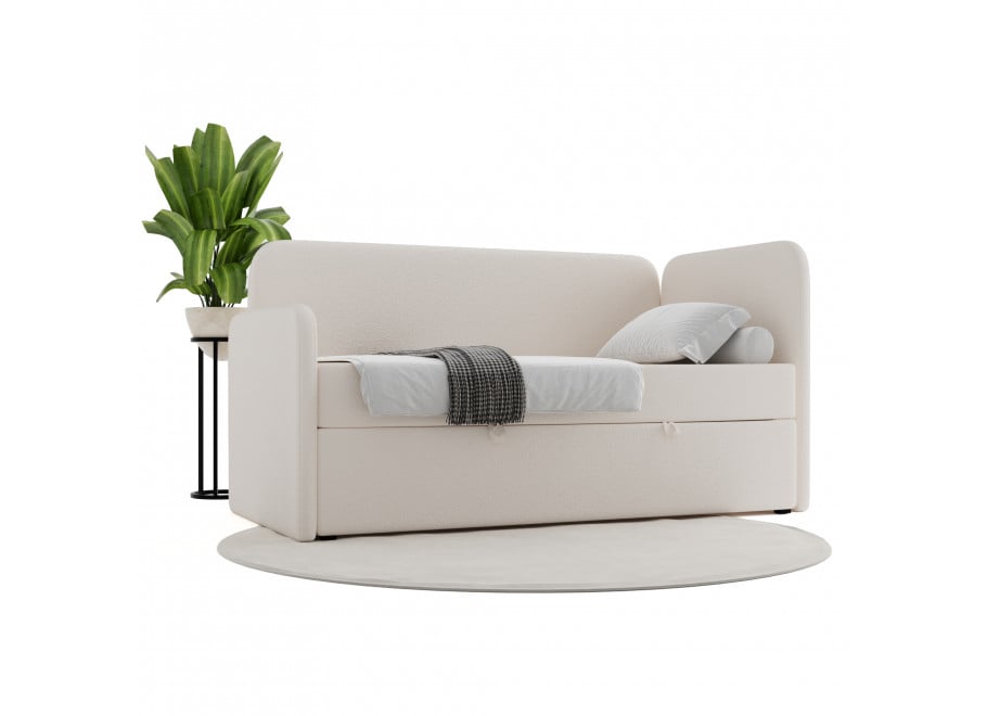 Łóżko Waszyngton Comfort młodzieżowe z pojemnikiem na pościel na wymiar - Lambi 8