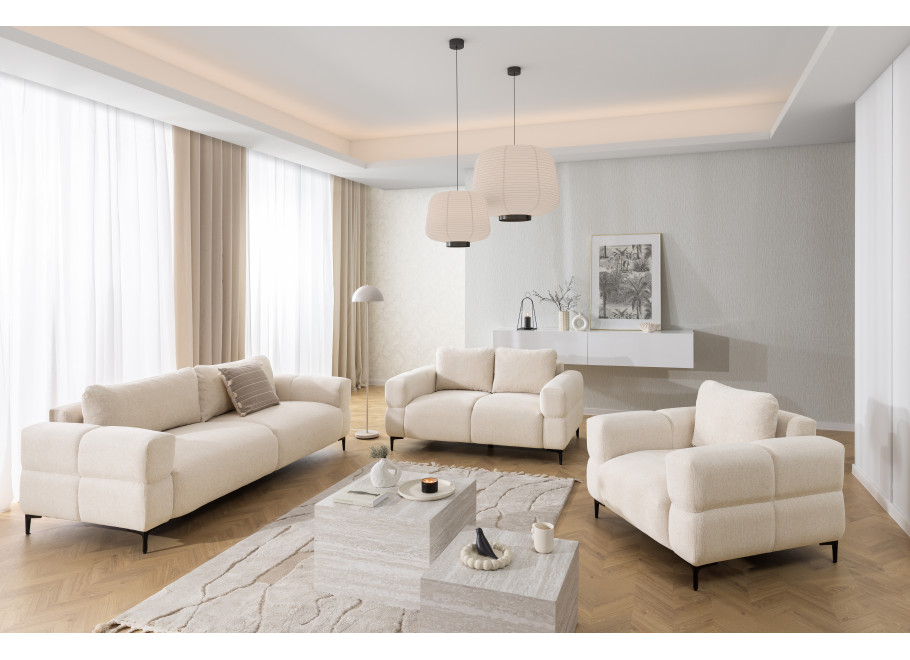 Nowoczesna Sofa 2-osobowa Valentia – Przytulna Kanapa do Salonu - Aragon 03