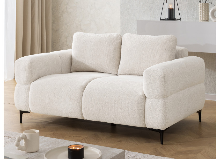 Nowoczesna Sofa 2-osobowa Valentia – Przytulna Kanapa do Salonu - Aragon 01