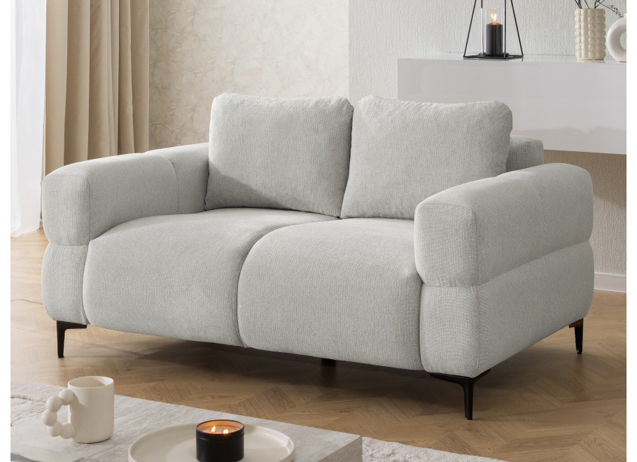 Nowoczesna Sofa 2-osobowa Valentia – Przytulna Kanapa do Salonu - Aragon 80