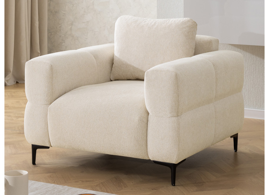 Elegancki Fotel Valentia – Nowoczesny Fotel na Wysokich Nóżkach - Aragon 03