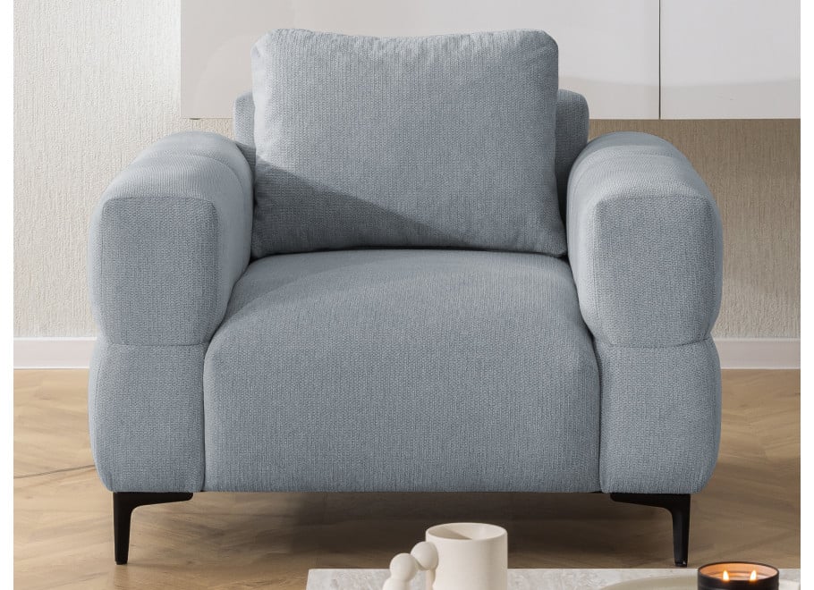 Zestaw Wypoczynkowy 2+1 Valentia – Komplet sofa + fotel do Salonu - Aragon 90