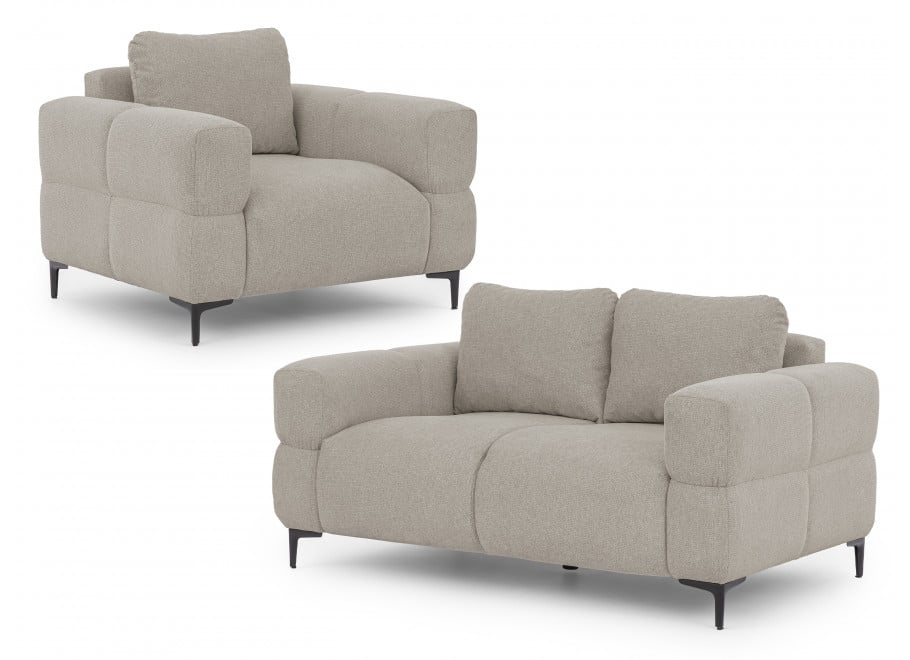 Zestaw Wypoczynkowy 2+1 Valentia – Komplet sofa + fotel do Salonu - Aragon 20