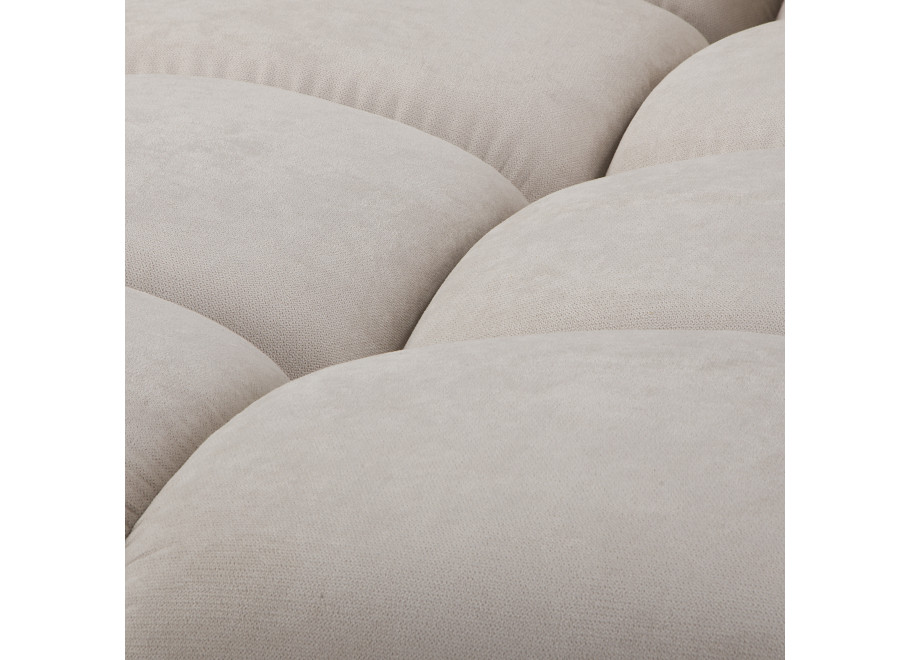 Narożnik do Salonu z funkcją spania i pojemnikiem ZEMO BIS - beżowy welur - Enjoy 01