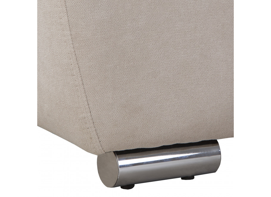 Narożnik do Salonu z funkcją spania i pojemnikiem ZEMO BIS - beżowy welur 15