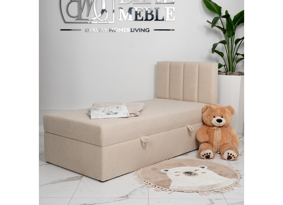 Łóżko Atlanta Comfort młodzieżowe z pojemnikiem na pościel na wymiar - Lambi 5