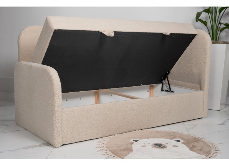 Łóżko Arizona Comfort młodzieżowe z pojemnikiem na pościel na wymiar - Lambi 5