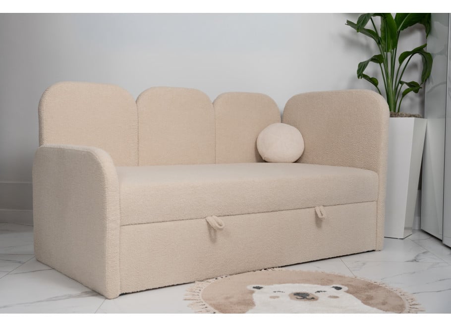 Łóżko Arizona Comfort młodzieżowe z pojemnikiem na pościel na wymiar - Lambi 5