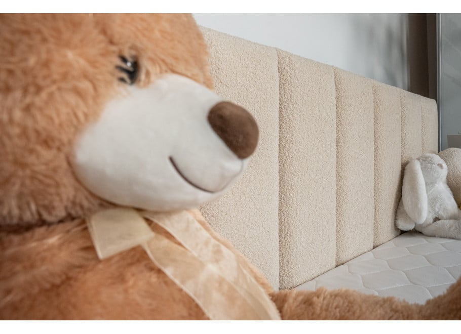 Łóżko młodzieżowe Nevada jednoosobowe z pojemnikiem na pościel na wymiar - Lambi 5