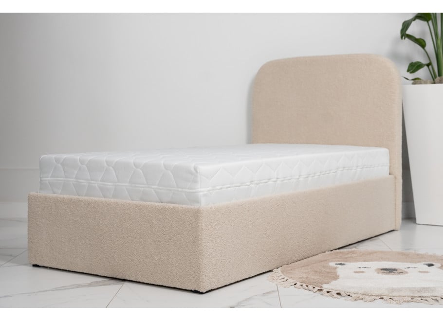 Łóżko młodzieżowe Denver jednoosobowe z pojemnikiem na pościel na wymiar - Lambi 5