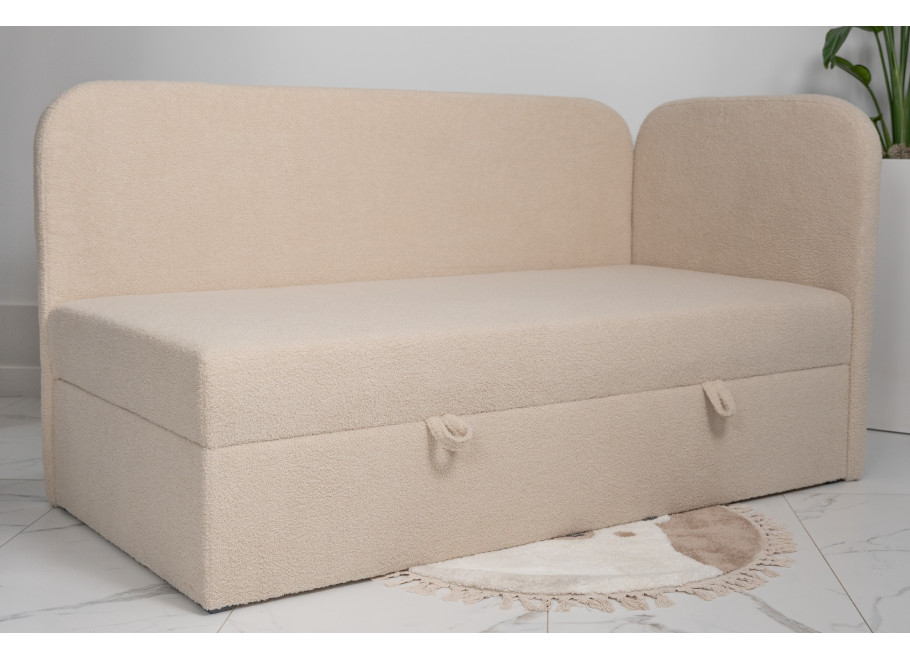 Łóżko Miami Comfort młodzieżowe z pojemnikiem na pościel na wymiar - Lambi 5