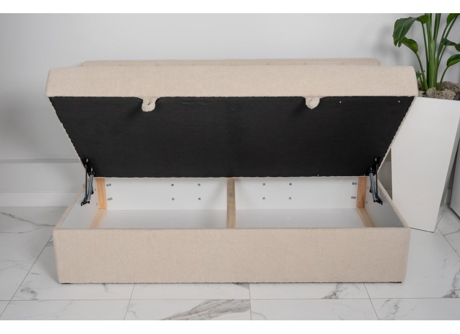 Łóżko Miami Comfort młodzieżowe z pojemnikiem na pościel na wymiar - Lambi 5