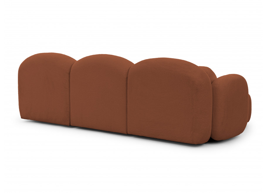 Nowoczesny, duży narożnik z ozdobnymi poduszkami Bloop 6