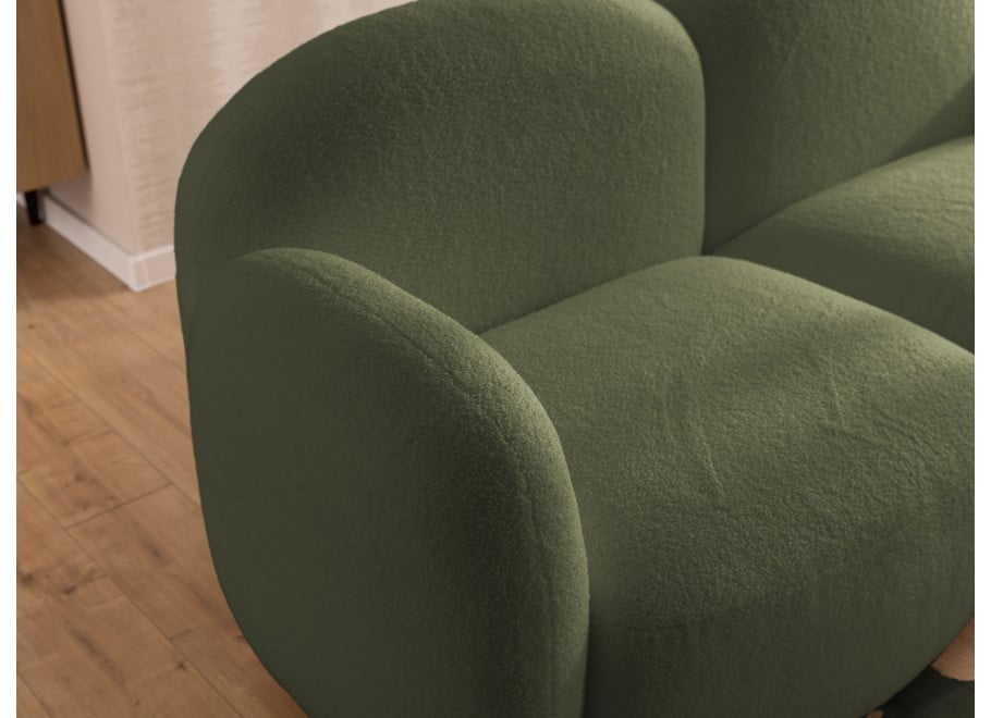 Ciemnozielony narożnik z ozdobnymi poduszkami Bloop - Quelle 37