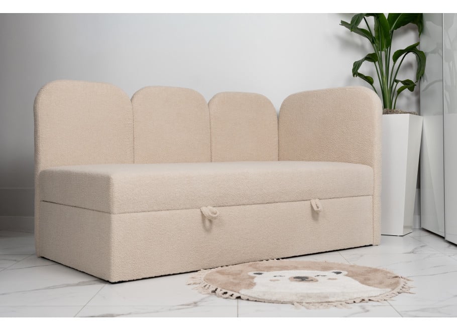 Łóżko Toronto Comfort młodzieżowe z pojemnikiem na pościel na wymiar - Lambi 5