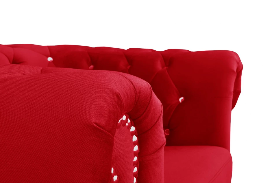 Fotel pikowany FELIX BLINK Chesterfield