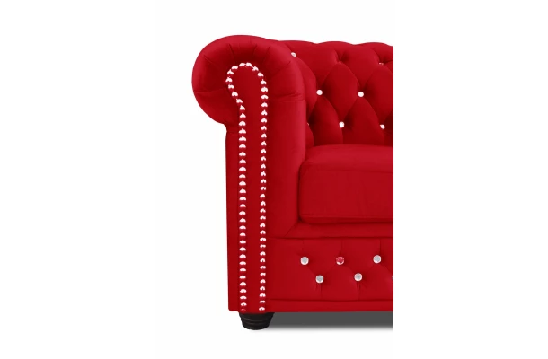 Fotel pikowany FELIX BLINK Chesterfield - design i funkcjonalnosc w parze