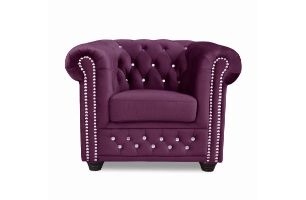 Fotel pikowany FELIX BLINK Chesterfield - design i funkcjonalnosc w parze