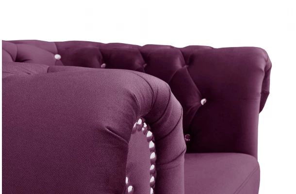 Fotel pikowany FELIX BLINK Chesterfield - design i funkcjonalnosc w parze