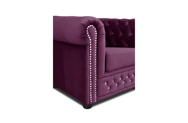 Fotel pikowany FELIX BLINK Chesterfield - design i funkcjonalnosc w parze