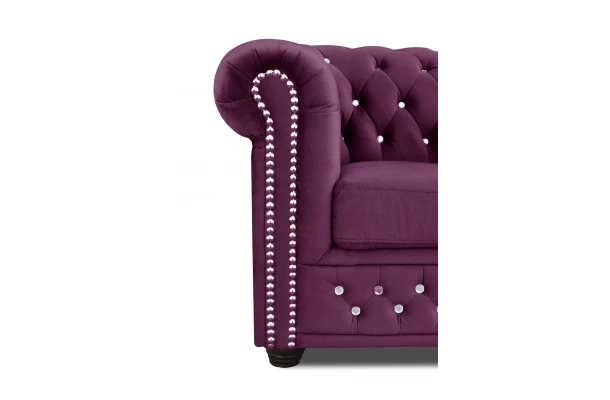 Fotel pikowany FELIX BLINK Chesterfield - design i funkcjonalnosc w parze