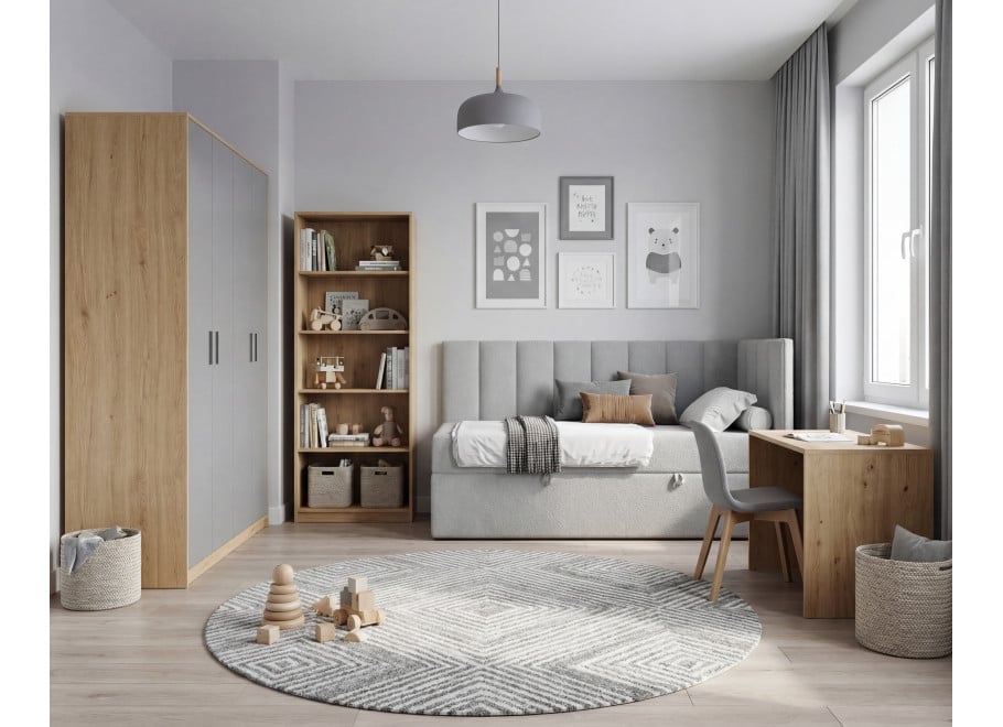 Łóżko Nevada Comfort młodzieżowe z pojemnikiem na pościel na wymiar - Lambi 11