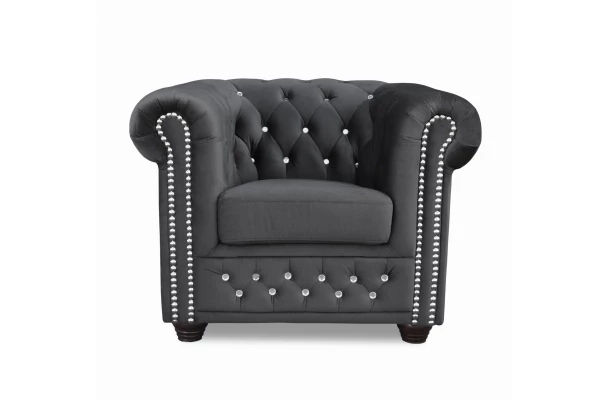 Fotel pikowany FELIX BLINK Chesterfield - design i funkcjonalnosc w parze