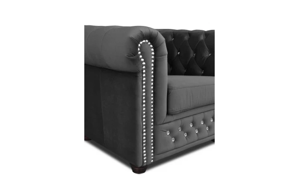 Fotel pikowany FELIX BLINK Chesterfield - design i funkcjonalnosc w parze