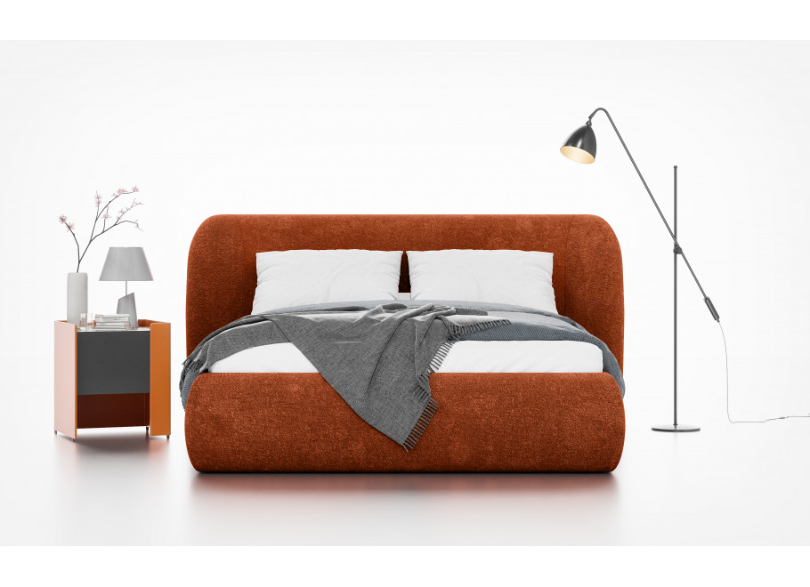 Łóżko tapicerowane minimalistyczne MODO 3