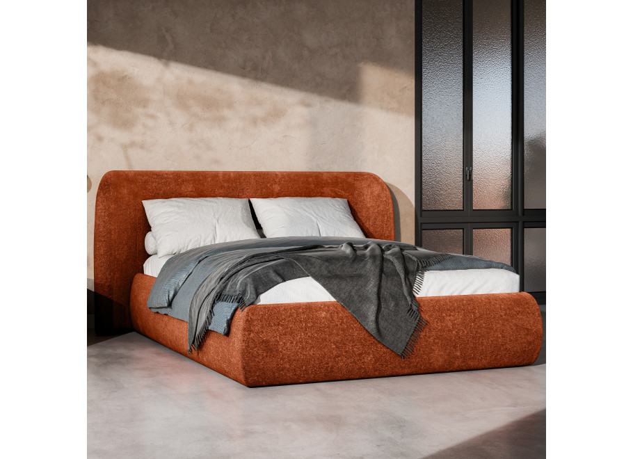 Łóżko tapicerowane minimalistyczne MODO