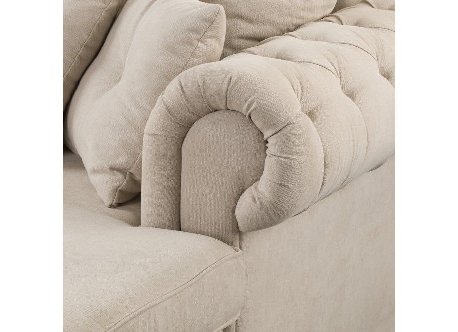 Narożnik pikowany z funkcją spania i pojemnikiem na pościel LUZERN - Soro 21