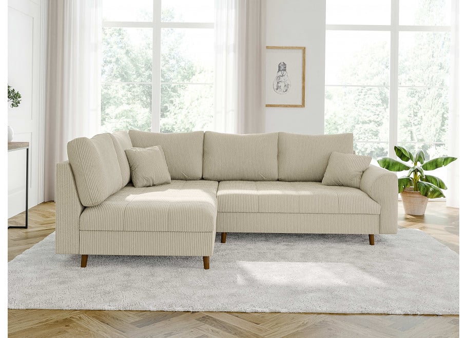 Narożnik czteroosobowy nowoczesny Laril L - Lincoln 03