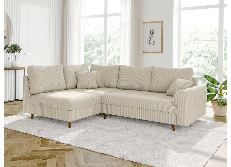 Narożnik czteroosobowy nowoczesny Laril L - Lincoln 03