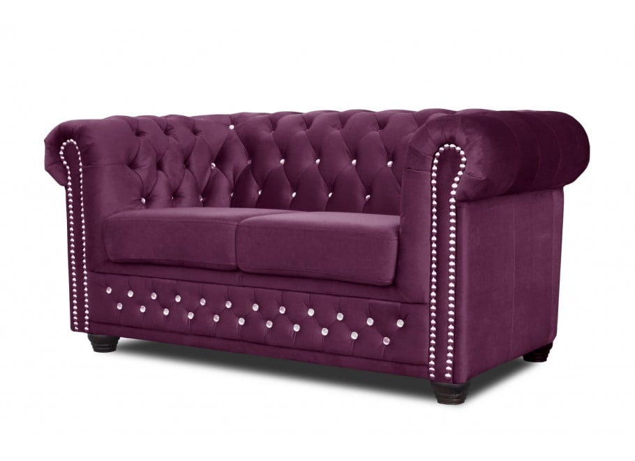 Sofa dwuosobowa pikowana Chesterfield FELIX BLINK 2 8