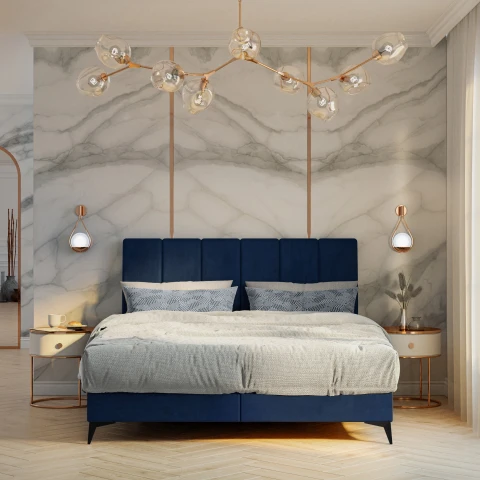 Łóżko Kontynentalne LUMIA