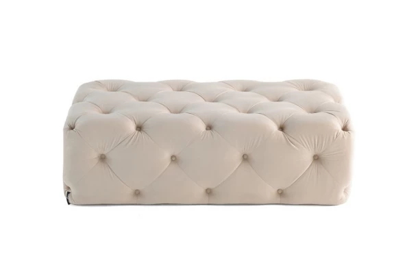 Puf pikowany Chesterfield 130x65 BENTLEY - design i funkcjonalnosc w parze Puf pikowany Chesterfield 130x65 BENTLEY - design i funkcjonalnosc w parze