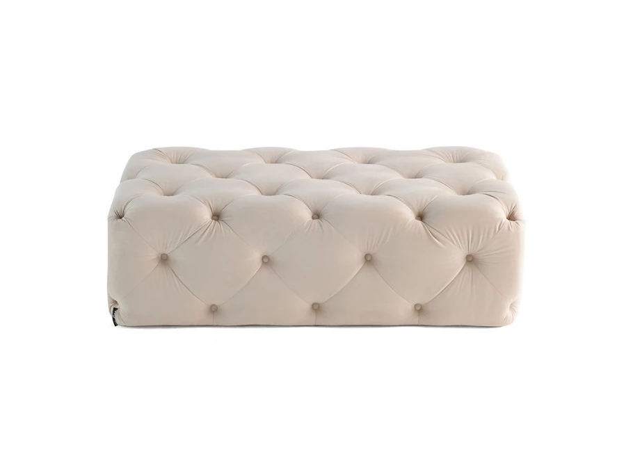 Puf pikowany Chesterfield 130x65 BENTLEY Puf pikowany Chesterfield 130x65 BENTLEY
