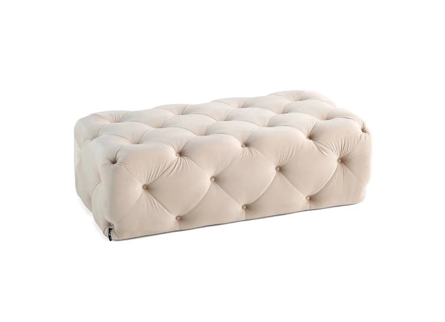 Puf pikowany Chesterfield 130x65 BENTLEY Puf pikowany Chesterfield 130x65 BENTLEY