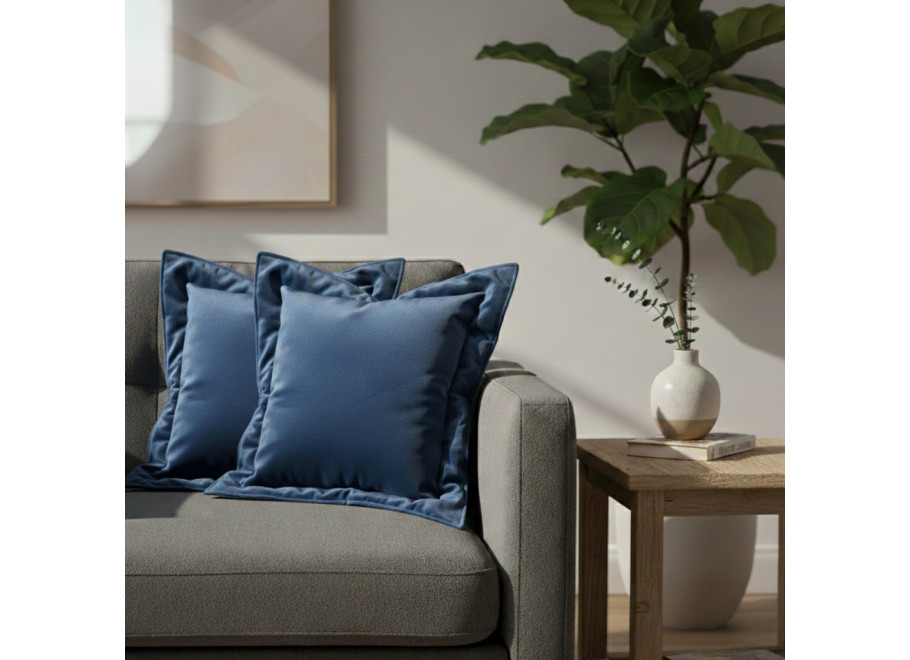 Zestaw trzech poduszek dekoracyjnych z lamówką - tkanina do wyboru 5