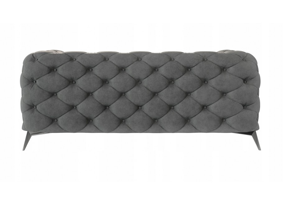 Sofa dwuosobowa pikowana glamour Chesterfield TEO 2 7