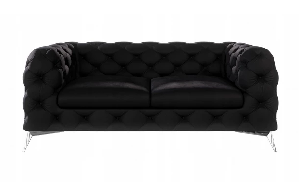 Sofa dwuosobowa pikowana glamour Chesterfield TEO 2 - eleganckie Sofa dwuosobowa pikowana glamour Chesterfield TEO 2 - eleganckie