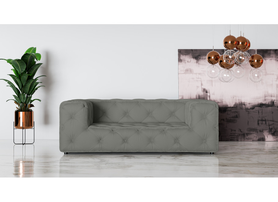 Sofa dwuosobowa pikowana premium Chesterfield BENTLEY 26