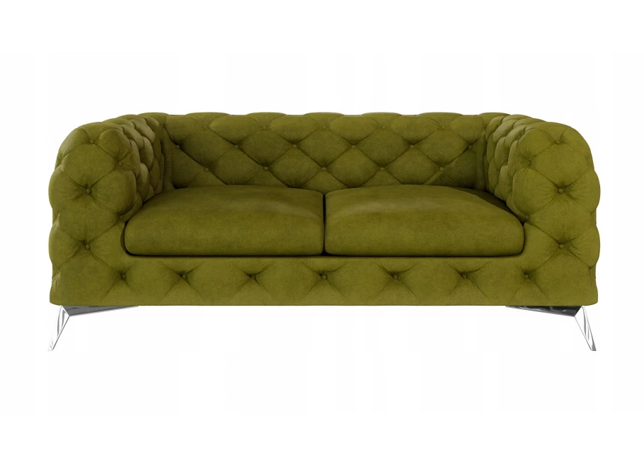 Sofa dwuosobowa pikowana glamour Chesterfield TEO 2 Sofa dwuosobowa pikowana glamour Chesterfield TEO 2
