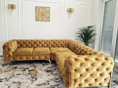 Styl glamour we wnętrzu – trendy, inspiracje, hollywoodzkie aranżacje