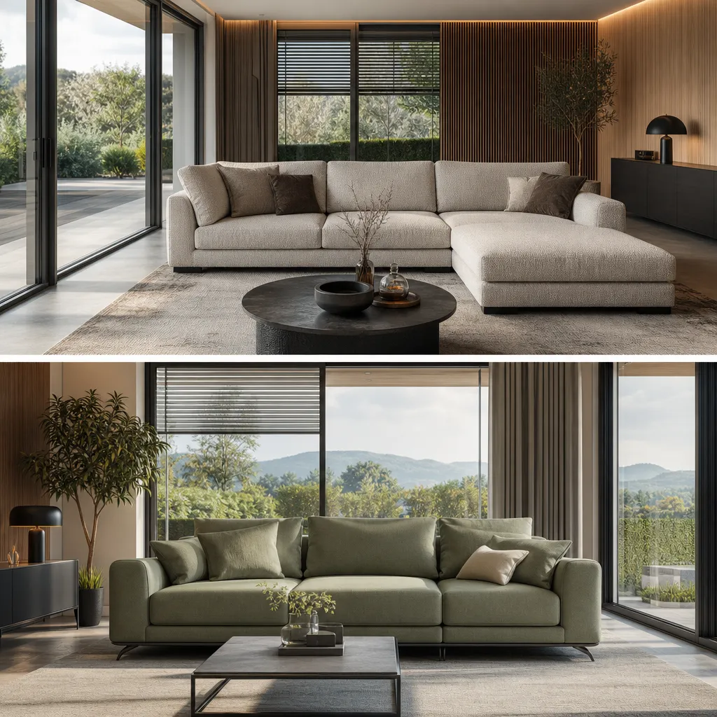 Narożnik czy sofa – co lepiej sprawdzi się w salonie?
